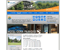 Tablet Screenshot of hotel-odra.cz